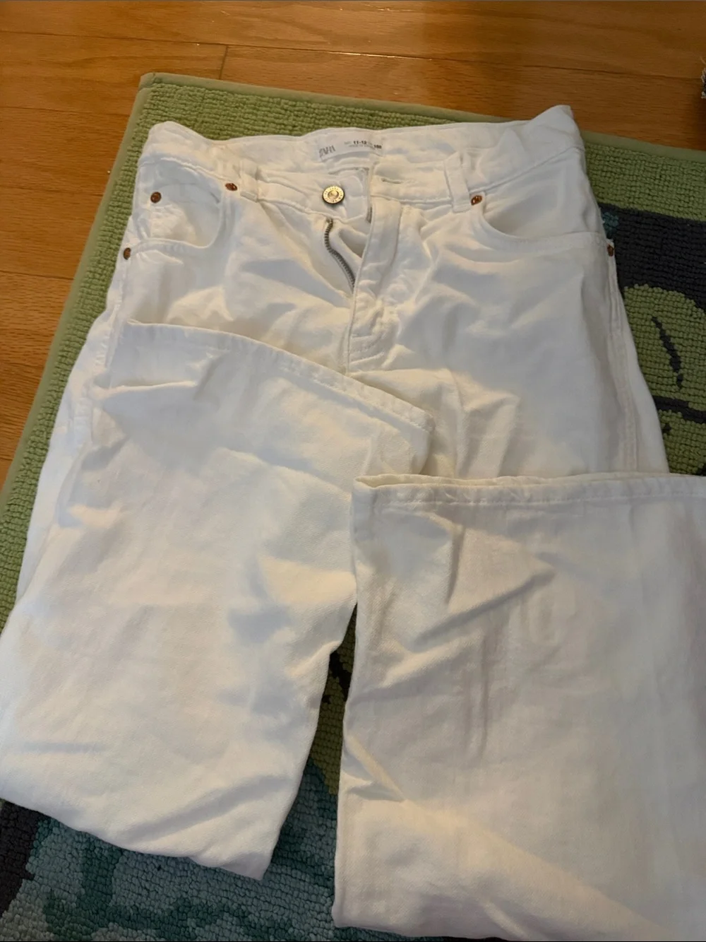 Zara kids White-Leg Jeans
